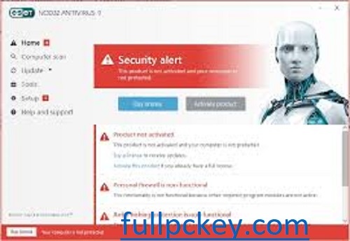 ESET NOD32 Antivirus 17.2.8.0 Crack + License Key