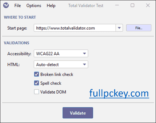 Total Validator Basic 18.2.0 for Windows